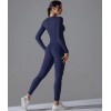 Бесшовный женский фитнес комплект Long sleeve top + Leggings model 67